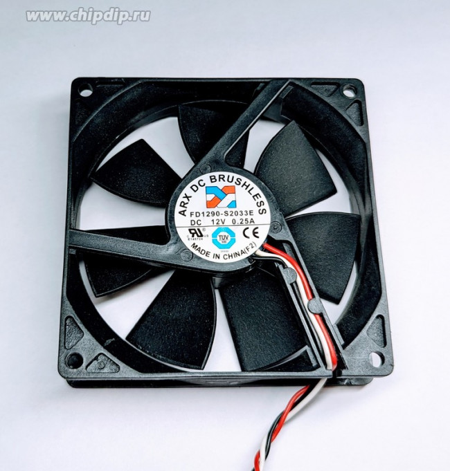 Вентилятор ARX FD1290-S2033E 92x25мм 12V 0.25A OEM