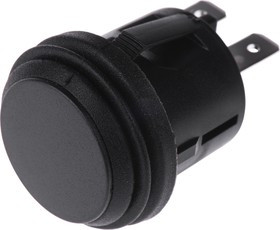 KFB2ANA1BBB, Push Button Switch, Latching, Panel Mount, 20.2mm Cutout, SPDT, 125V ac, IP65 KFB2ANA1BBB, Push Button Switch, Latching, Panel Mount, 20.2mm Cutout, SPDT, 125V ac, IP65