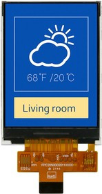 MDT0240A12SH-SPI, LCD TFT DISPLAY, 2.4", SPI, RGB