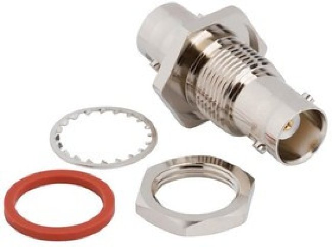 AD-BNCJBNCJ-4, RF Adapters - In Series BNC Jack to Jack IP67 Blkhd Adapt.