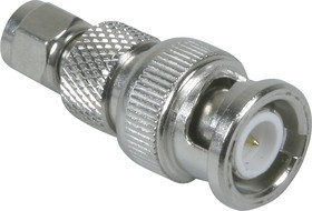 HYR-1114 (GSA-1114), Переходник, SMA штекер - BNC штекер, переходник (SMA-7819) (SMAP/BNCP)