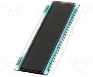 DE133-RS-30/6.35-3, Дисплей ЖКД, цифровой, STN Positive, Кол-во знаков 8 DE133-RS-30/6.35-3, Дисплей ЖКД, цифровой, STN Positive, Кол-во знаков 8