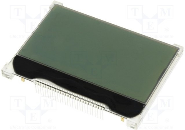 DEM 128064F SBH-PW-N, Дисплей ЖКД, графический, STN Negative, 128x64, LED, PIN 28, 2,4" DEM 128064F SBH-PW-N, Дисплей ЖКД, графический, STN Negative, 128x64, LED, PIN 28, 2,4"