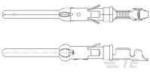 1-163085-1, Contact PIN 16 Size Crimp ST Cable Mount 20-24AWG T/R 1-163085-1, Contact PIN 16 Size Crimp ST Cable Mount 20-24AWG T/R