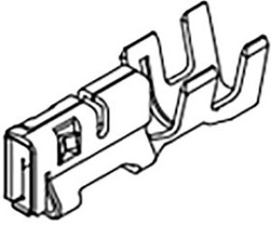 505153-8000, Female Crimp Terminal 22AWG 505153-8000