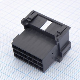 1-967629-1, Корпус разъема, Серия Junior Power Timer, Штекер, 18 вывод(-ов), 5 мм 1-967629-1, Корпус разъема, Серия Junior Power Timer, Штекер, 18 вывод(-ов), 5 мм