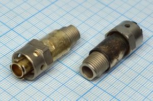 Высокочастотный разъём СР50-752ФВ, розетка на кабель; №9303 СР50-752ФВ\каб\ М12\[розетка]