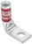 LCA1/0-38F-X, Terminals Copper Comp Lug 1H 1/0 AWG