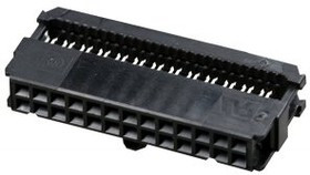 1658621-6, Вилка, IDC, "мама", PIN: 26, IDC, на шлейф, 1,27мм, позолота 1658621-6, Вилка, IDC, "мама", PIN: 26, IDC, на шлейф, 1,27мм, позолота