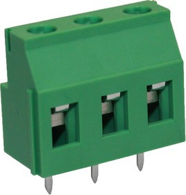 CTBP07VK/3, Клеммная колодка типа провод к плате, 7.5 мм, 3 вывод(-ов), 26 AWG, 12 AWG, 3.31 мм², Винт CTBP07VK/3, Клеммная колодка типа провод к плате, 7.5 мм, 3 вывод(-ов), 26 AWG, 12 AWG, 3.31 мм², Винт