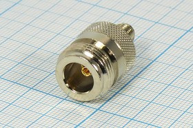 Гнездо N-гнездо SMA, переходник высокочастотный; Q-2617 Z гн N-гн SMA