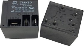 HJQ-15F-1-12VDC-S-Z, Реле 1пер. 12VDC, 20A/240VAC