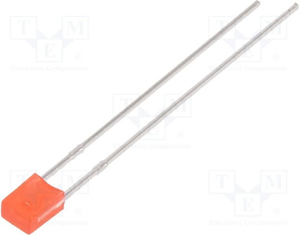 LL-234VD2Q-1B, LED; rectangular; 3.2x2x4.15mm; red; 70?120mcd; 130°; Front: flat LL-234VD2Q-1B, LED; rectangular; 3.2x2x4.15mm; red; 70?120mcd; 130°; Front: flat