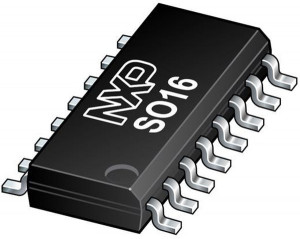 74HC4050D,653, Шесть буферных элементов, преобразователей [SO-16]