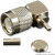122148, RF Connectors / Coaxial Connectors TNC R/A PLUG NICKEL 174 316