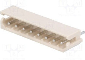 MX-99-99-0992, Провод-плата, гнездо, "папа", SPOX, 2,5мм, PIN: 8, THT, 3А, луженые