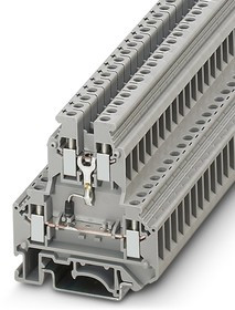 2791016, (UKK 5-DIO/O-U) 2-уровневая клемма с диодом 1N 4007, 0,2 - 4 мм2, серая