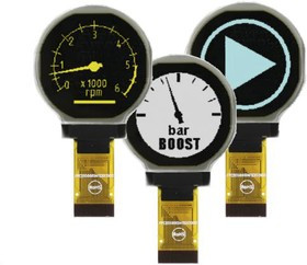 EA W128128-XRLW, OLED Displays & Accessories Round OLED 1.2" White EA W128128-XRLW, OLED Displays & Accessories Round OLED 1.2" White