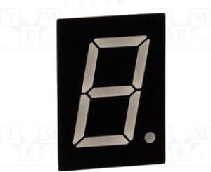 LSD080AUE-103A, Дисплей: LED, 7-сегментный, 20,32мм, 0,8", II.зн: 1, красный, 16мкд LSD080AUE-103A, Дисплей: LED, 7-сегментный, 20,32мм, 0,8", II.зн: 1, красный, 16мкд