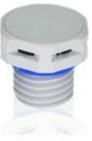 VENT-PS1YBK-N8001, Connector Accessories Nut Straight Black