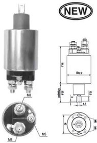 940113050539, Реле втягивающее стартера