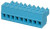 TBP02P1-381-09BE, Pluggable Terminal Blocks Terminal block, pluggable, 3.81, plug, 9 pole, slotted screw, blue
