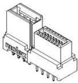 46114-2361, Power to the Board LPH VERT. ASSY NO GU NO GUIDES 2PX36S CKT 46114-2361, Power to the Board LPH VERT. ASSY NO GU NO GUIDES 2PX36S CKT