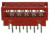 1-215570-0, 10-Way IDC Connector Plug for Cable Mount, 2-Row
