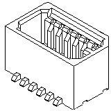 53307-2471, Board to Board &amp; Mezzanine Connectors 0.8 BtB WaferAssy ST SMT 24Ckt EmbsTpPkg