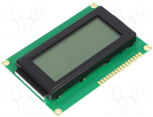 RC1604A-FHW-ESX, Дисплей: LCD, алфавитно-цифровой, FSTN Positive, 16x4, серый, LED RC1604A-FHW-ESX, Дисплей: LCD, алфавитно-цифровой, FSTN Positive, 16x4, серый, LED