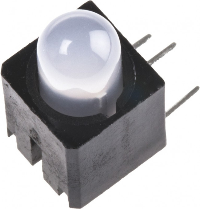 550-3505, 550-3505, Green &amp; Red Right Angle PCB LED Indicator, 2 LEDs, Through Hole 2.1 V, 2.3 V