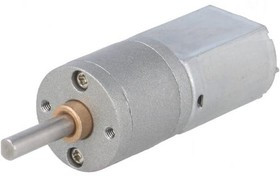 3460, Двигатель: DC, с редуктором, POLOLU 20D, 6ВDC, 3,2А, Ось: D профиль