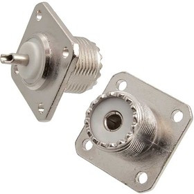 UHF-BJ, Разъём высокочастотный 1, крепление под 4 винта