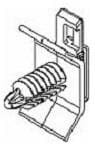 12110783, Automotive Connectors ATTACHMENT CLIP 6.35 DIAM 12110783, Automotive Connectors ATTACHMENT CLIP 6.35 DIAM