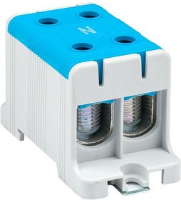 Клемма силовая вводная двойная КСВ 16-95кв.мм син. EKF plc-kvs2-16-95-blue