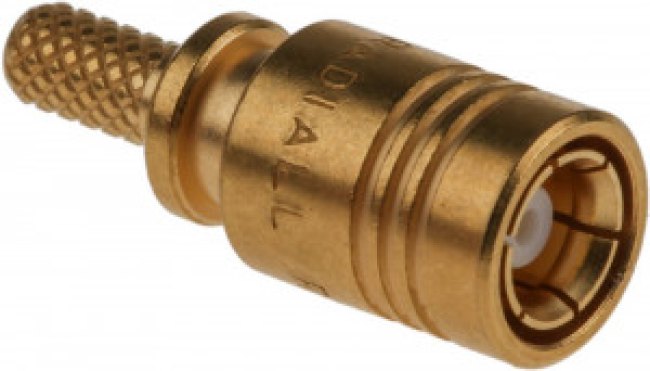 R114082000W, Plug Cable Mount SMB Connector, 50, Crimp Termination, Straight Body R114082000W, Plug Cable Mount SMB Connector, 50, Crimp Termination, Straight Body