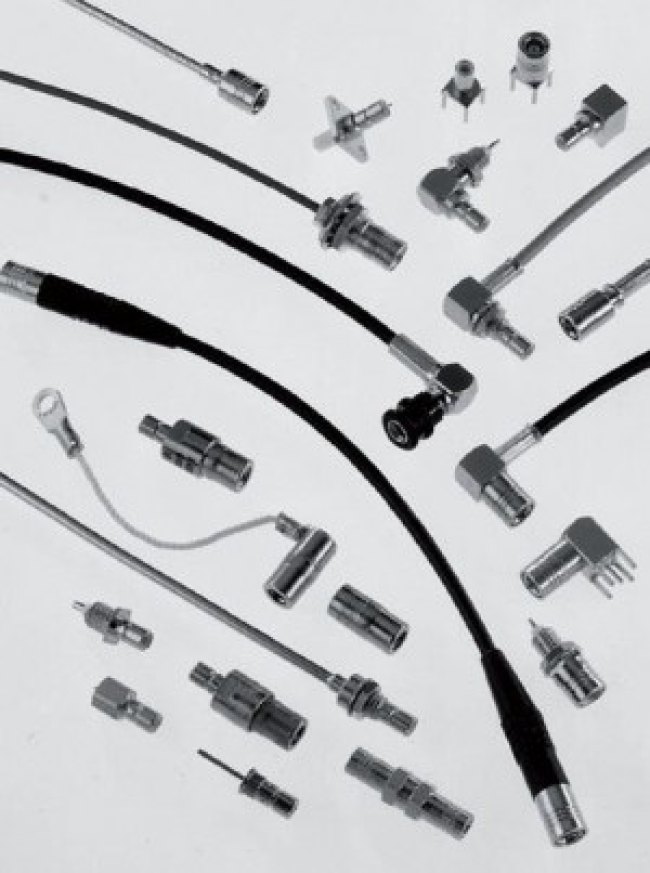 R114082000W, Plug Cable Mount SMB Connector, 50, Crimp Termination, Straight Body R114082000W, Plug Cable Mount SMB Connector, 50, Crimp Termination, Straight Body