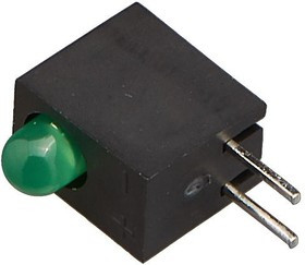 L-710A8CB/1GD, LED; в корпусе; зеленый; 3мм; Кол-во диод: 1; 20мА; 40°; 2,2?2,5В