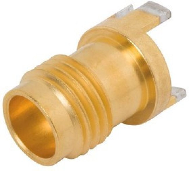 1621-60051-TD, RF Connectors / Coaxial Connectors 2.4mm F Edge Launch .093" PCB Thick, Tin