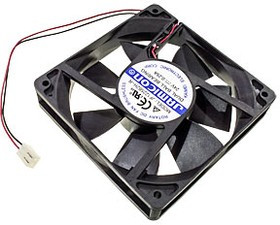 JF1225B2H-C-R, (120*120*25 24V разъем), Вентилятор 24В DC, 2400об/мин, 136,1м3/час, 120x120x25мм, 39.5дБ, подшипник качения JF1225B2H-C-R, (120*120*25 24V разъем), Вентилятор 24В DC, 2400об/мин, 136,1м3/час, 120x120x25мм, 39.5дБ, подшипник качения