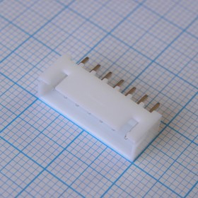 DS1069-7MVW6X, (XH 07M 2.5mm), вилка в плату DS1069-7MVW6X, (XH 07M 2.5mm), вилка в плату