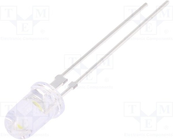 OSI5CA5111Y, ИК-передатчик, 5мм, прозрачная, 60мВт, 15°, -p макс: 940нм, THT OSI5CA5111Y, ИК-передатчик, 5мм, прозрачная, 60мВт, 15°, -p макс: 940нм, THT