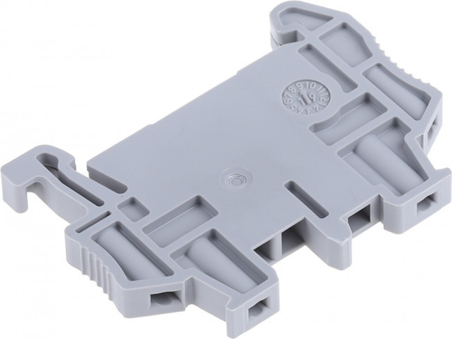 Стопор концевой CLIPFIX 35-5 /5,15mm, с реечным контактом, серый