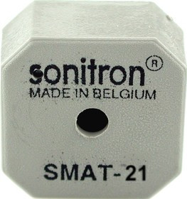 SMAT-21-P10, 21 мм, Пьезоизлучатель без генератора