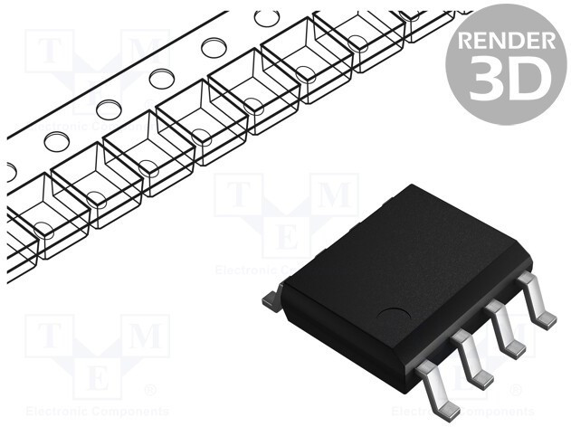 NCP5181DR2G, IC: driver; IGBT half-bridge,MOSFET half-bridge; SO8; -2.2?1.4A