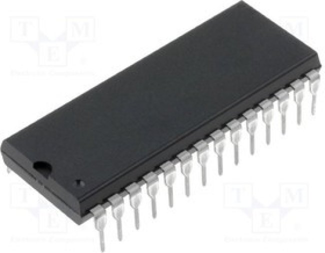AS6C6264A-70PCN, IC: память SRAM; 8Кx8бит; 4,5?5,5В; 70нс; DIP28; параллельный