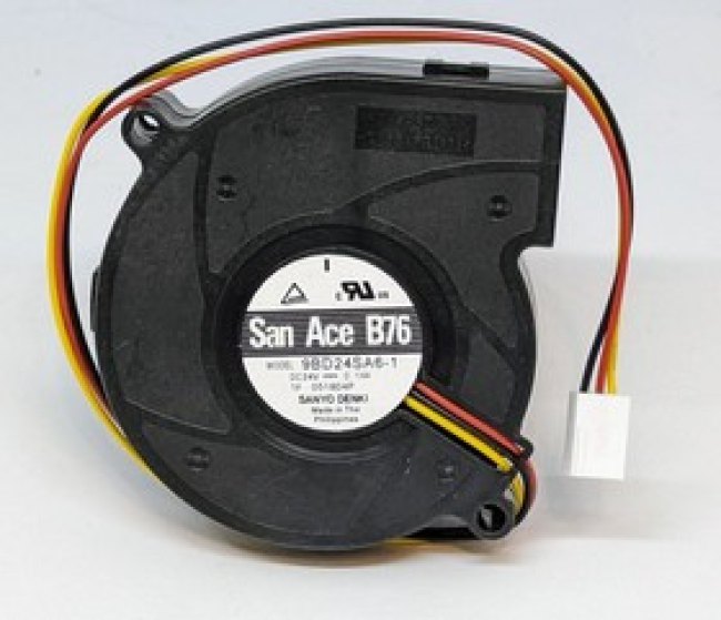 Вентилятор Sanyodenki San Ace B76 9BD24SA6-1 24v 0.14A 3pin улитка