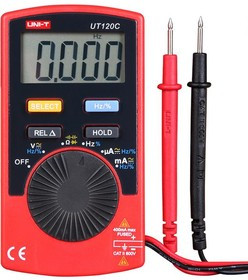 UT120C, Мультиметр цифровой, ультракомпактный UT120C, Мультиметр цифровой, ультракомпактный