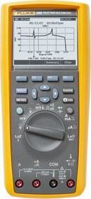 Fluke 289, Мультиметр цифровой промышленный True RMS, регистрирующий с опцией TrendCapture (Госреест Fluke 289, Мультиметр цифровой промышленный True RMS, регистрирующий с опцией TrendCapture (Госреест