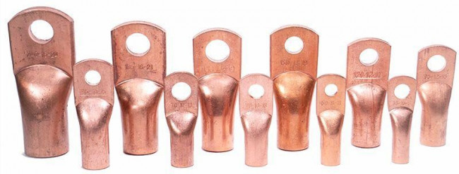 Наконечник медный ТМ 16-8-6мм (опрес.) (уп.100шт) ЗЭТАРУС zeta10715